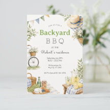 Rustic Backyard BBQ Summer Party