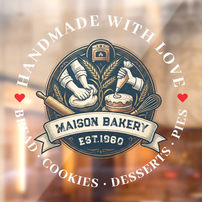 Rustic Bakery Store Pastry Dessert Sweet Cake Shop (Sheet 2)