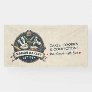 Rustic Bakery Store Pastry Dessert Sweet Cake Shop Banner