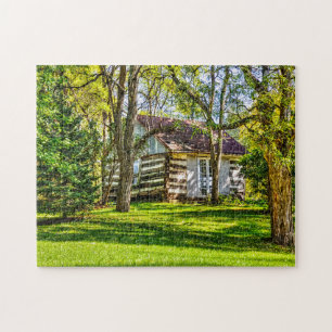 Rustic Barn Ohio. Jigsaw Puzzle