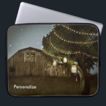 Rustic Barn & Tree Lights Laptop Sleeve Case<br><div class="desc">Rustic Barn & Tree Lights Laptop Sleeve Case.</div>