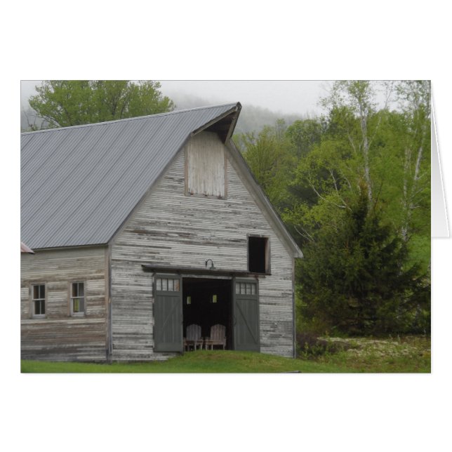 Rustic Barn- Vermont (Front Horizontal)