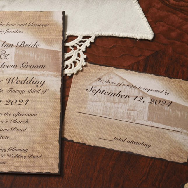 Rustic Barn Wedding Response (Creator Uploaded)