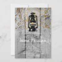 Rustic Barn Wood And Lantern Picnic Birthday Party