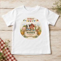 Rustic Barnyard 2nd Birthday kids Party