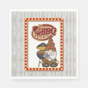 Rustic BBQ Napkin