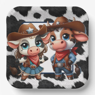 Rustic BBQ Paper Plate