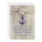 Rustic Beach - Nautical Navy Anchor Wedding
