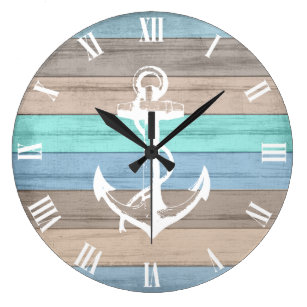 Nautical Wall Clocks Zazzle Co Nz - Nautical Wall Clock Nz