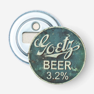Rustic Beer Bottle Cap Opener