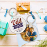 Rustic Best Dad Ever Father`s Day Photo Key Ring<br><div class="desc">Celebrate the remarkable man in your life with this uniquely designed 'Best Dad Ever' photo keychain. This custom gift features a rustic, yet stylish aesthetic that perfectly encapsulates your appreciation for dad. Emblazoned with the heartfelt message 'Best Dad Ever', this keychain offers a personalised touch by allowing you to include...</div>