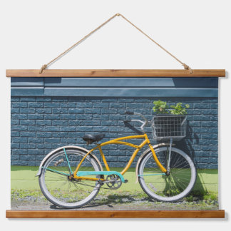 Rustic Bicycle Wall Hanging Tapestry