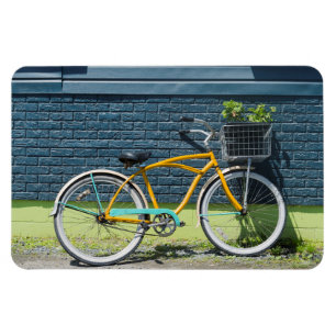 Rustic Bike Magnet