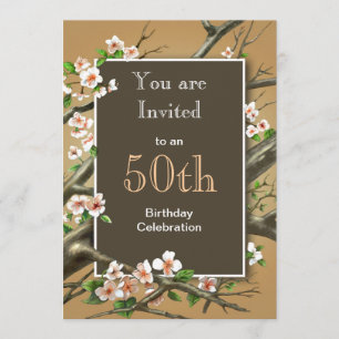 Rustic Birthday Party Invitation