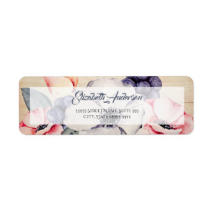 Rustic Blush Anemone Floral
