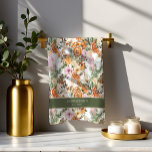 Rustic bohemian botanical winter citrus Christmas Tea Towel<br><div class="desc">Rustic bohemian botanical winter dry citrus Christmas kitchen towels,  Christmas gifts for mum,  Christmas gifts for her Christmas home decor personalised name kitchen towels</div>