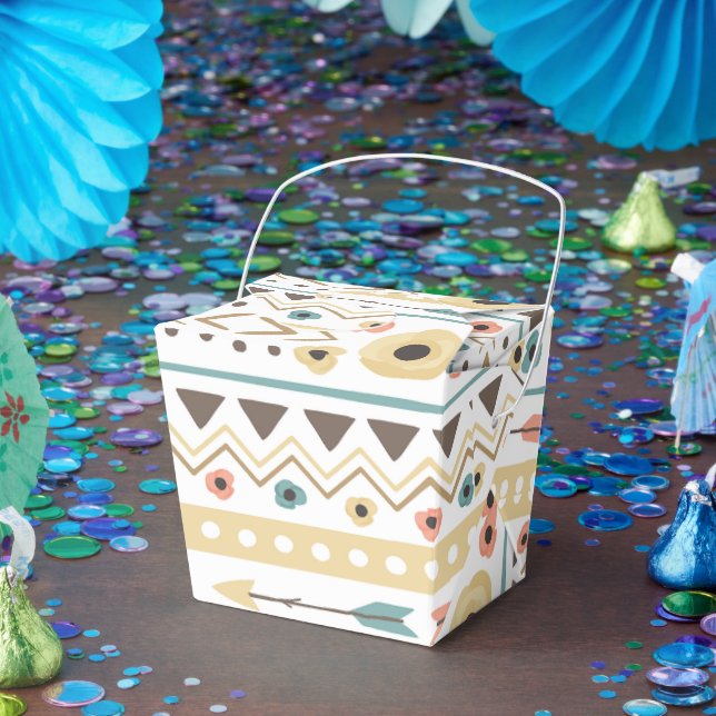Rustic Boho Baby Shower  Favour Box (Party)
