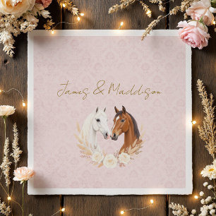 Rustic Boho Country Wedding Napkin