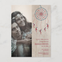 Rustic Boho Dreamcatcher Photo Couple Engagement