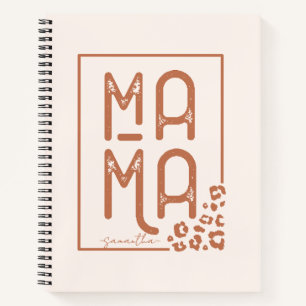 Rustic Boho Mama Notebook