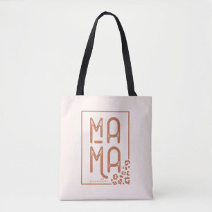 Rustic Boho Mama Tote Bag