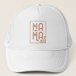 Rustic Boho Mama Trucker Hat
