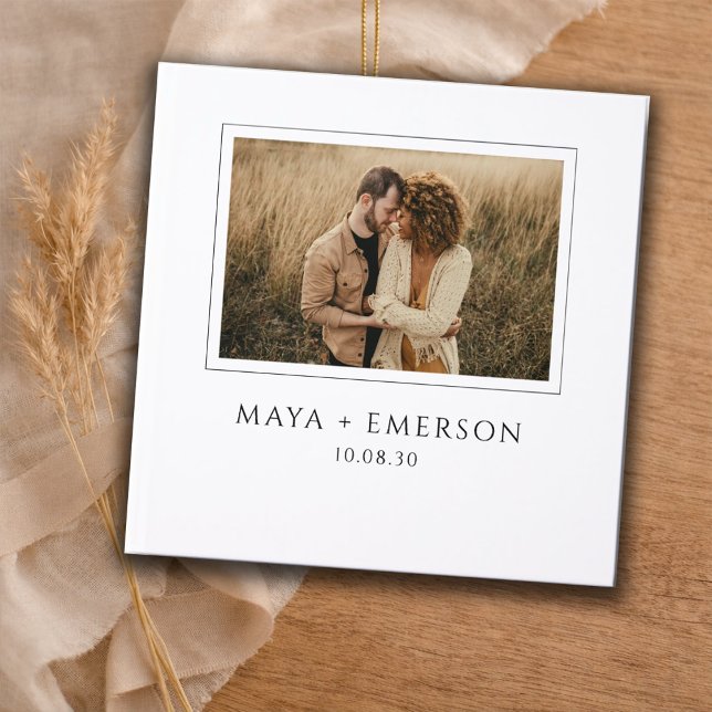 Rustic Boho Photo Wedding Guest Book (Creator Uploaded)