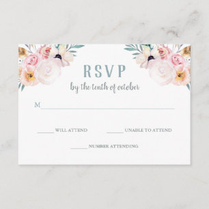 Rustic Boho Wedding Response