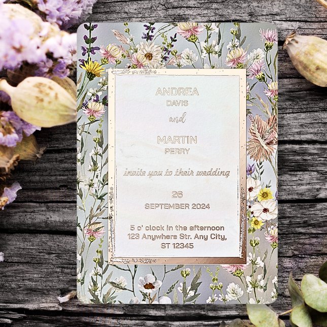 Rustic Boho Wildflower Garden Wedding  (Creator Uploaded)