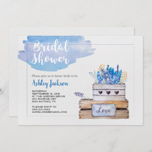 Rustic Bridal Shower Invitation