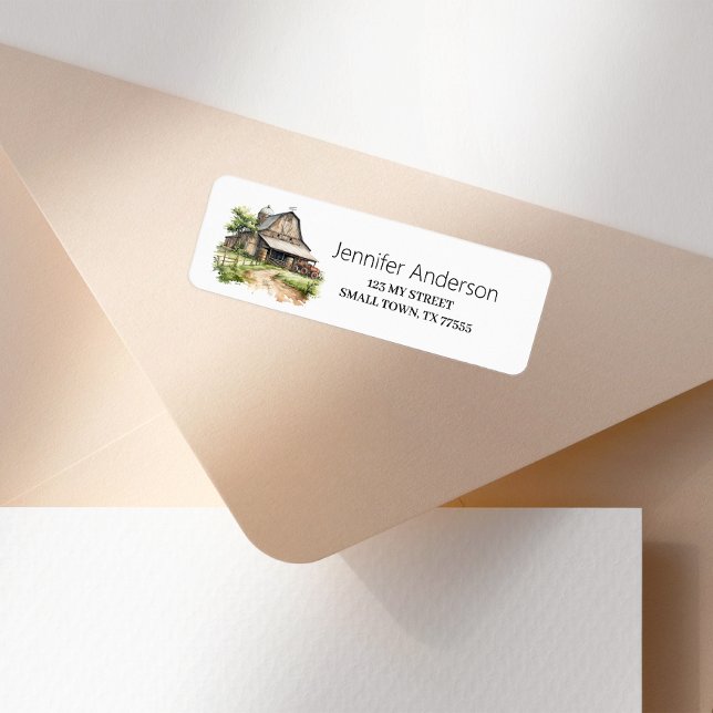 Rustic Brown Barn Farm Address (Creator Uploaded)