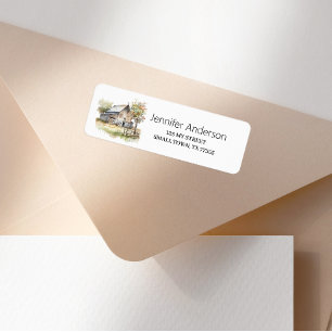 Rustic Brown Barn Farm Address