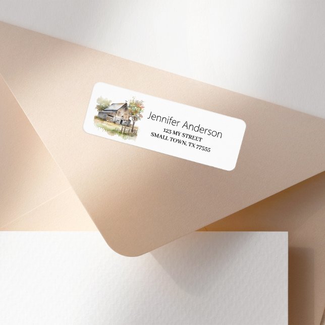 Rustic Brown Barn Farm Address (Creator Uploaded)