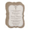 Rustic Burlap Cross Holy Communion Or Confirmation