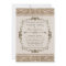 Rustic Burlap Lace Wedding