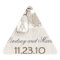 rustic burlap mason jar wedding stickers