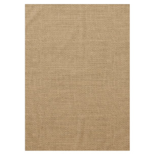 Rustic Burlap Texture Tablecloth