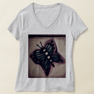 Rustic Butterfly Basic T-shirt, SMALL T-Shirt
