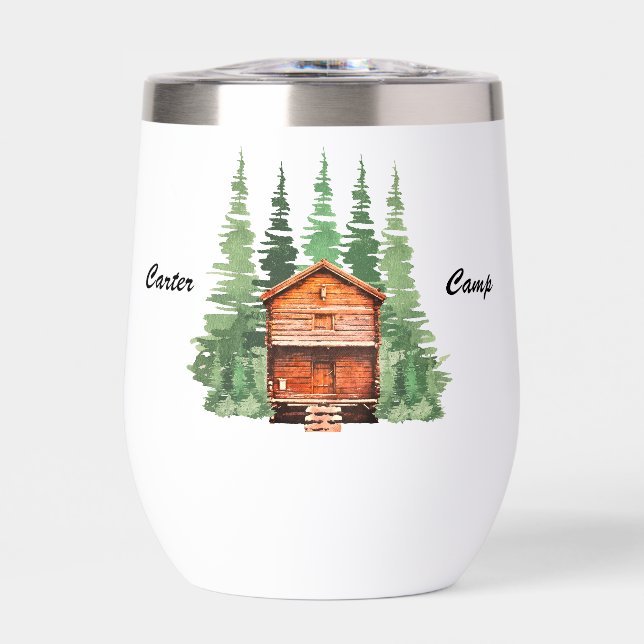 Rustic Cabin in the Woods (Front)