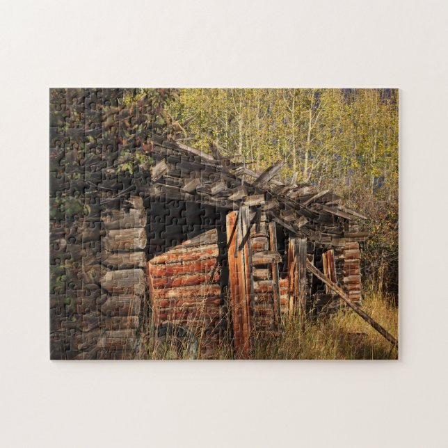 Rustic Cabin Jigsaw Puzzle (Horizontal)