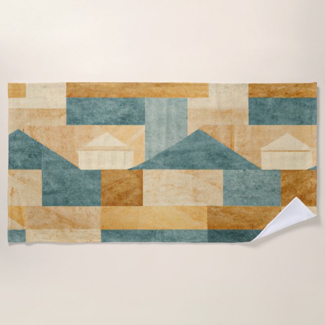 Rustic/Cabin/Lodge/Mountain  Beach Towel (Front)