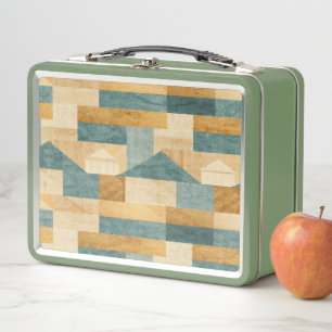 Rustic/Cabin/Lodge/Mountain Metal Lunch Box