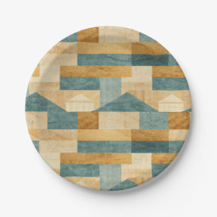 Rustic/Cabin/Lodge/Mountain Paper Plate