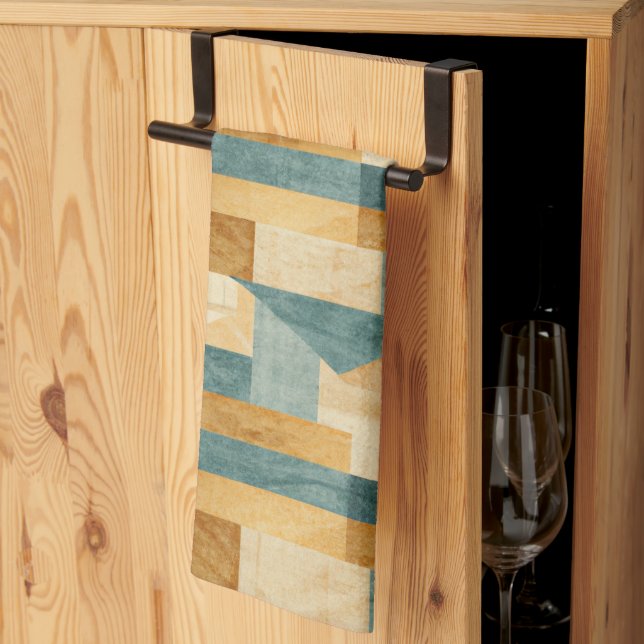 Rustic/Cabin/Lodge/Mountain  Tea Towel (Thirds Fold)