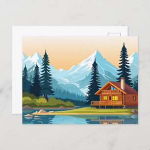 Rustic Cabin Postcards 🏕️ Scenic Retreats 2025