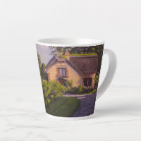 Rustic Cabin With Purples, Yellows, Greens Latte