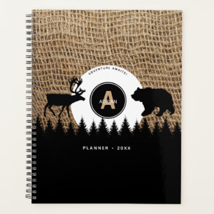 Rustic Camping Outdoors Adventure Planner