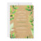 Rustic Cardboard Watercolor Greenery Wedding