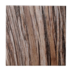 Rustic cedar bark, nature lover   tile