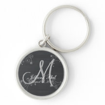 Rustic Chalkboard 3d Monogram